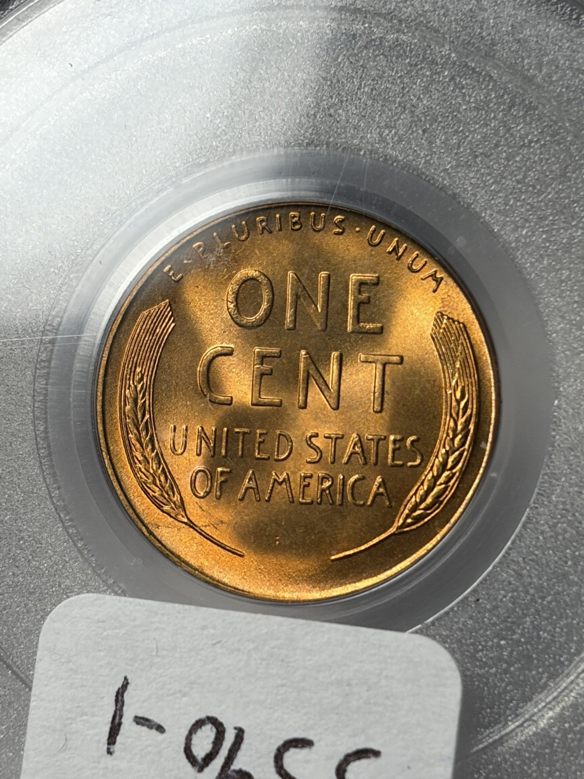 1948-S PCGS MS66 RD Lincoln Wheat Cent Old Blue Holder