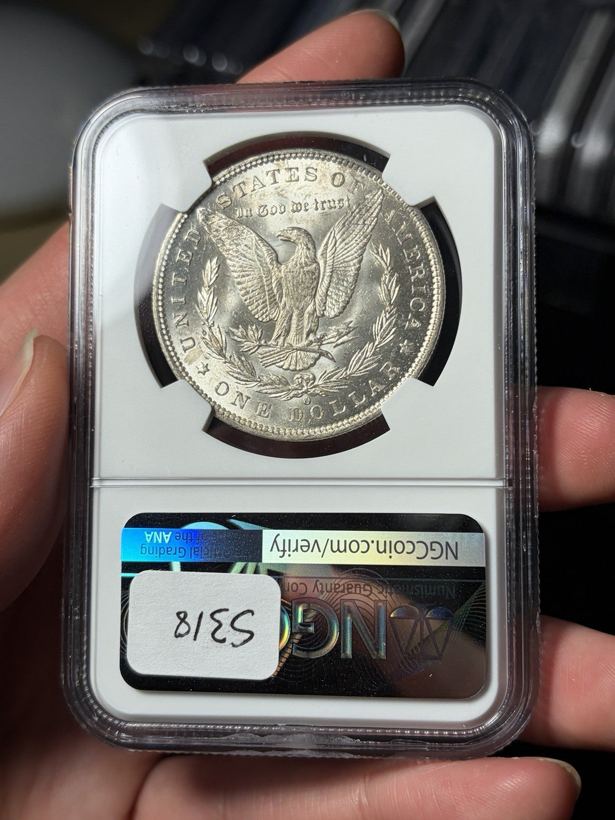 1887-O NGC MS63 Morgan Silver Dollar Tougher Date