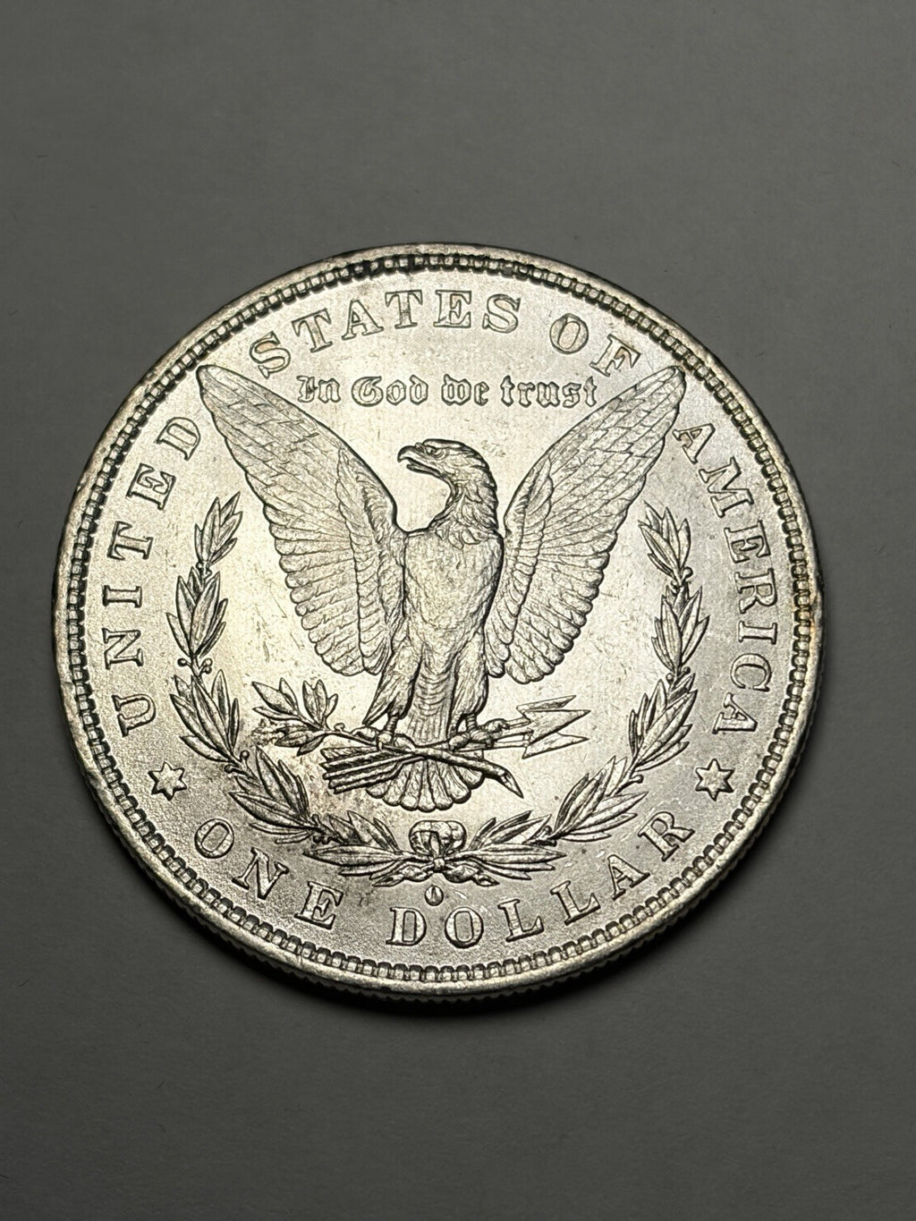 1881-O Morgan Silver Dollar Details