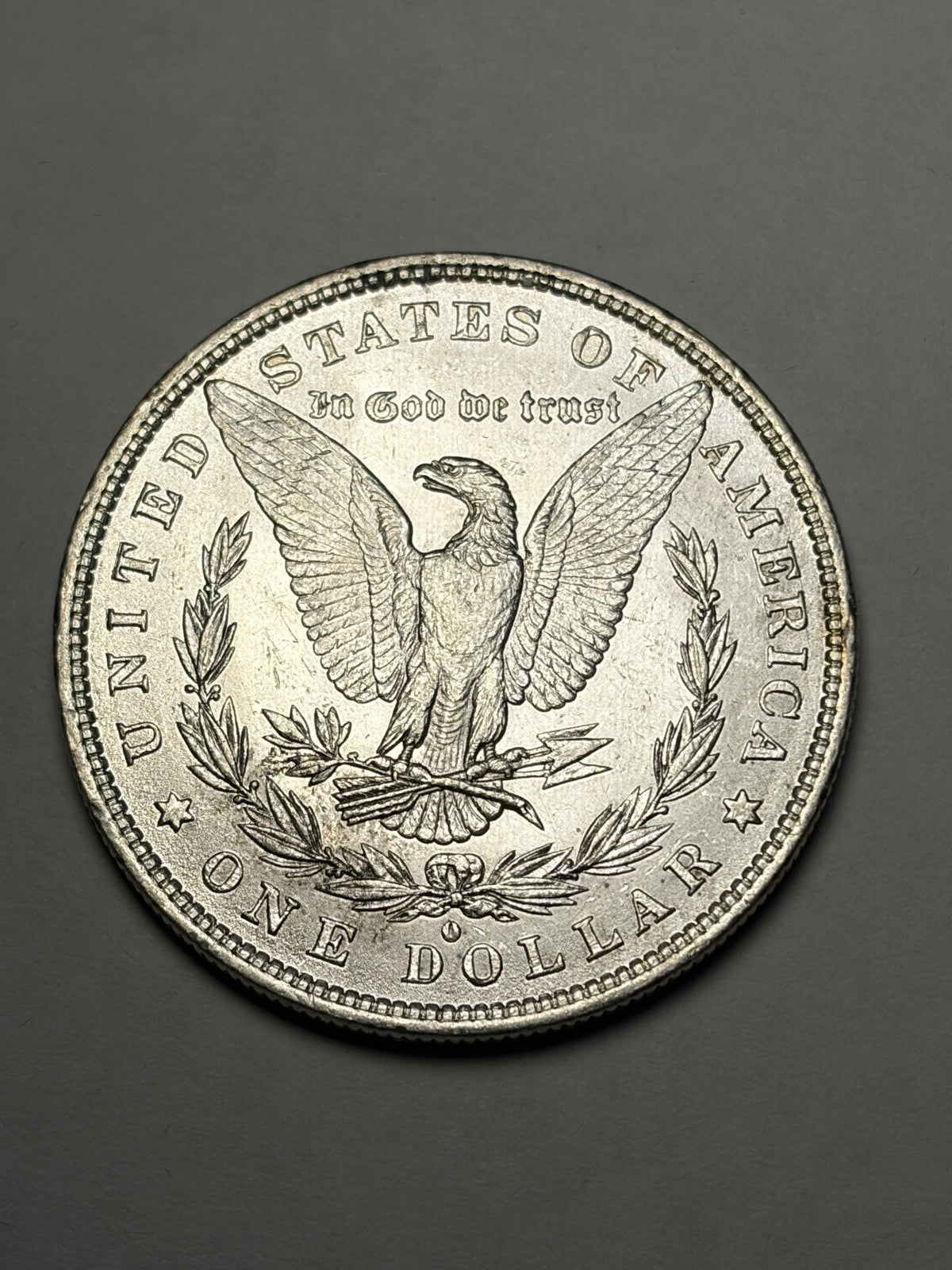 1881-O Morgan Silver Dollar Details