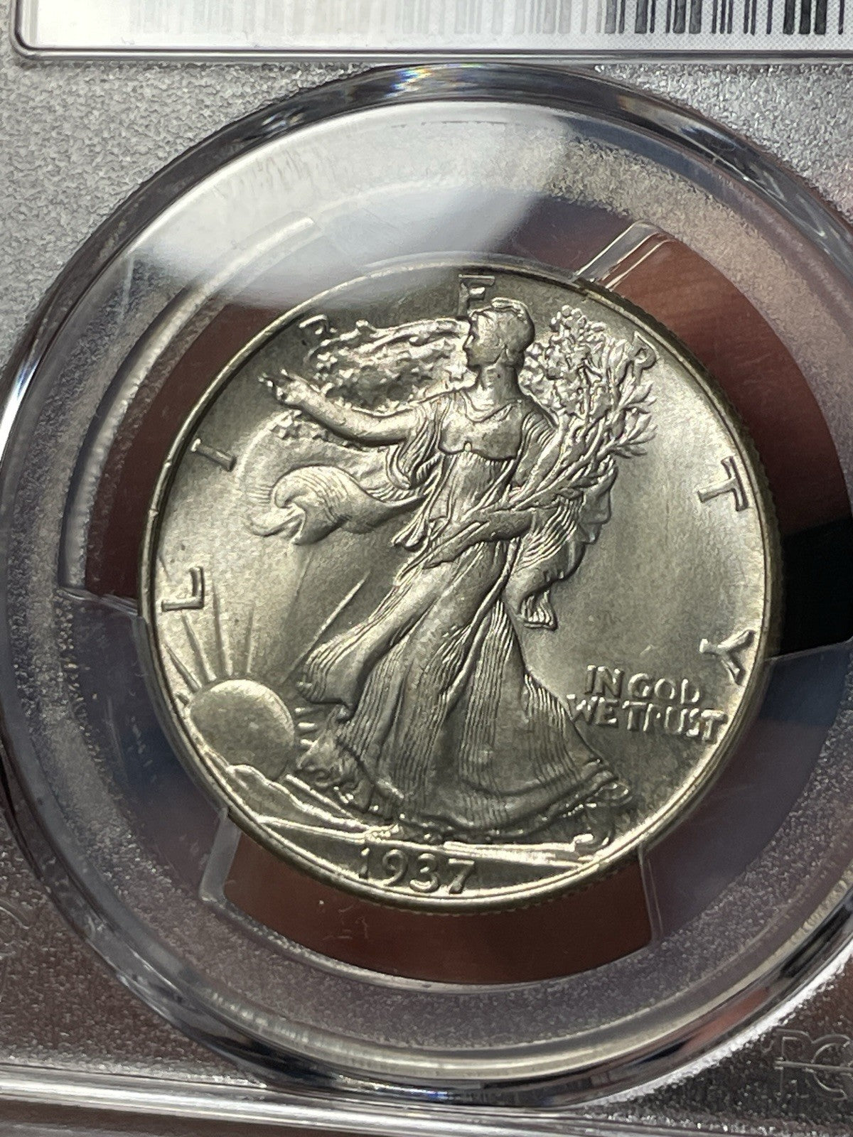 1937 PCGS MS66 CAC Walking Liberty Half Dollar