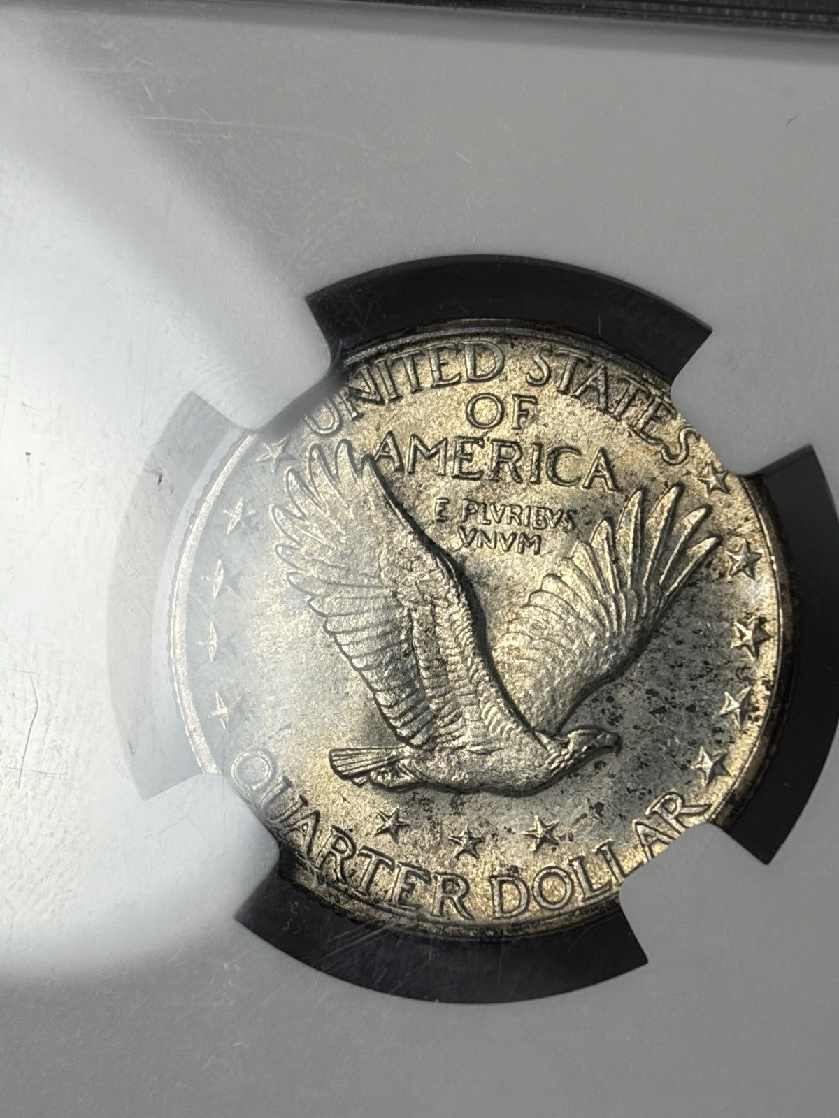 1918 NGC MS66 FH Standing Liberty Quarter Strong Strike