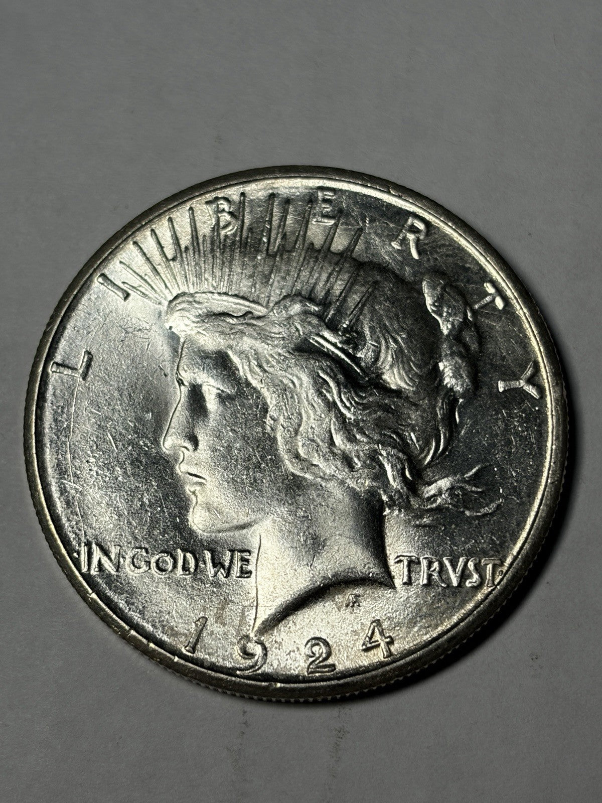 1924-S Peace Silver Dollar Uncirculated