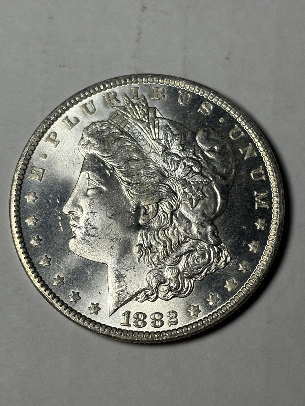 1882-CC Morgan Silver Dollar Uncirculated