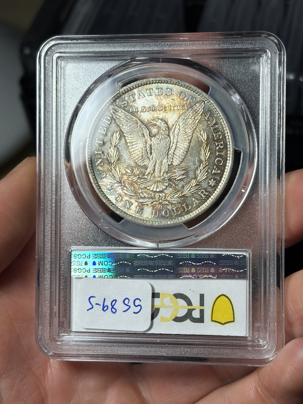 1885-O PCGS MS66 Morgan Silver Dollar Toned