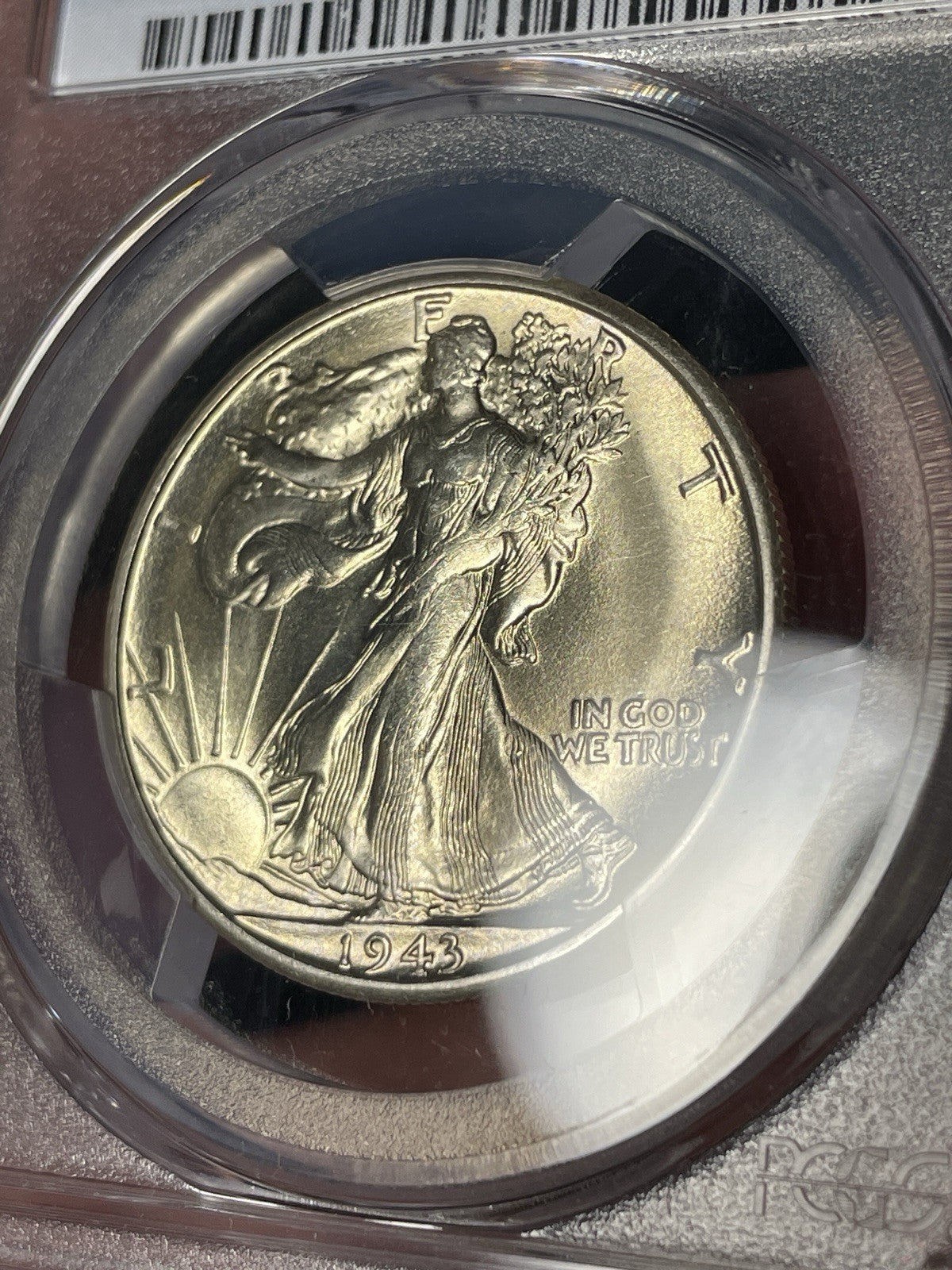 1943-S PCGS MS66 CAC Walking Liberty Half Dollar