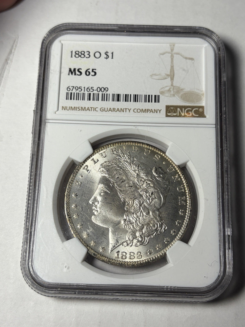 1883-O NGC MS65 Morgan Silver Dollar