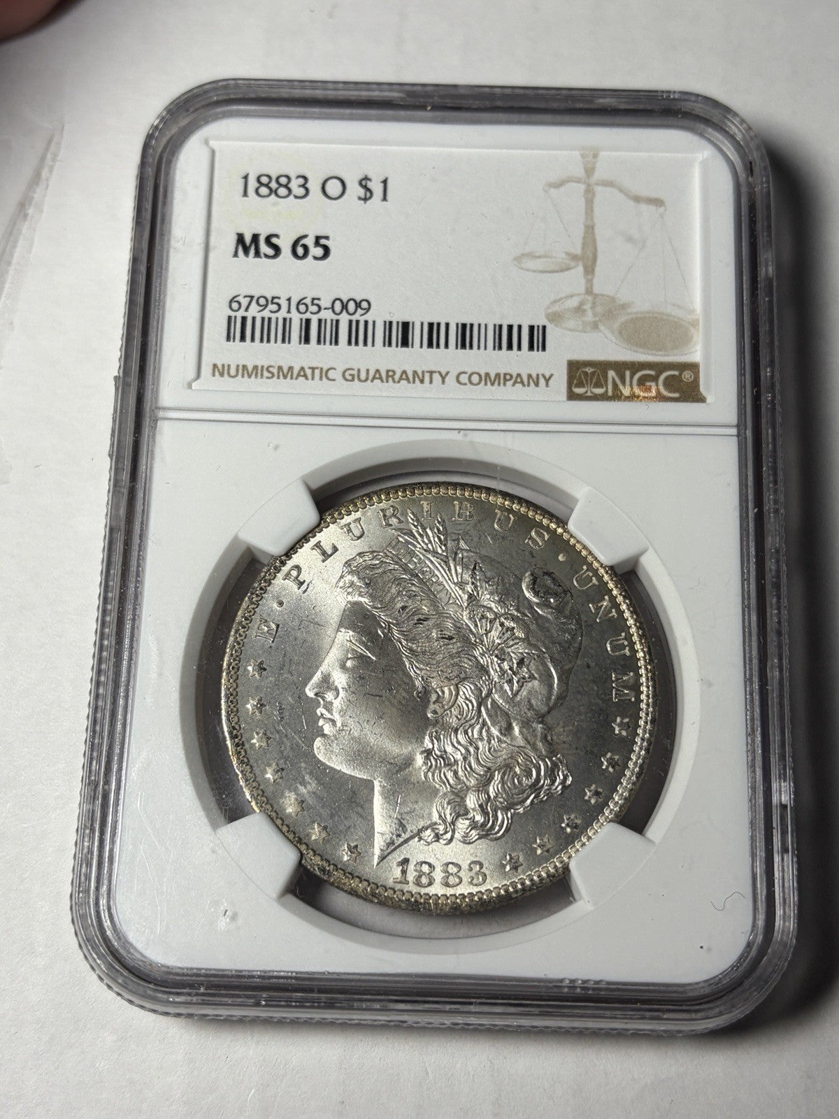 1883-O NGC MS65 Morgan Silver Dollar