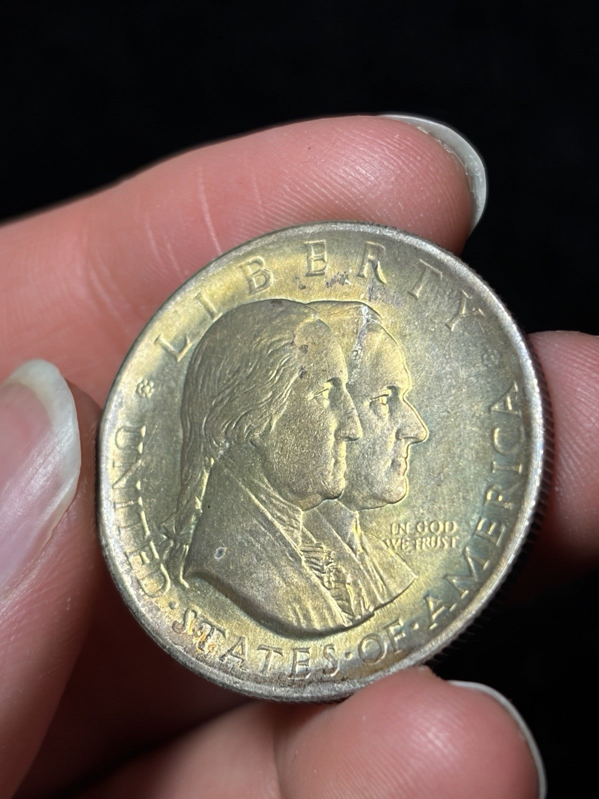 1926 Sesquicentennial Commemorative Half Dollar Toned