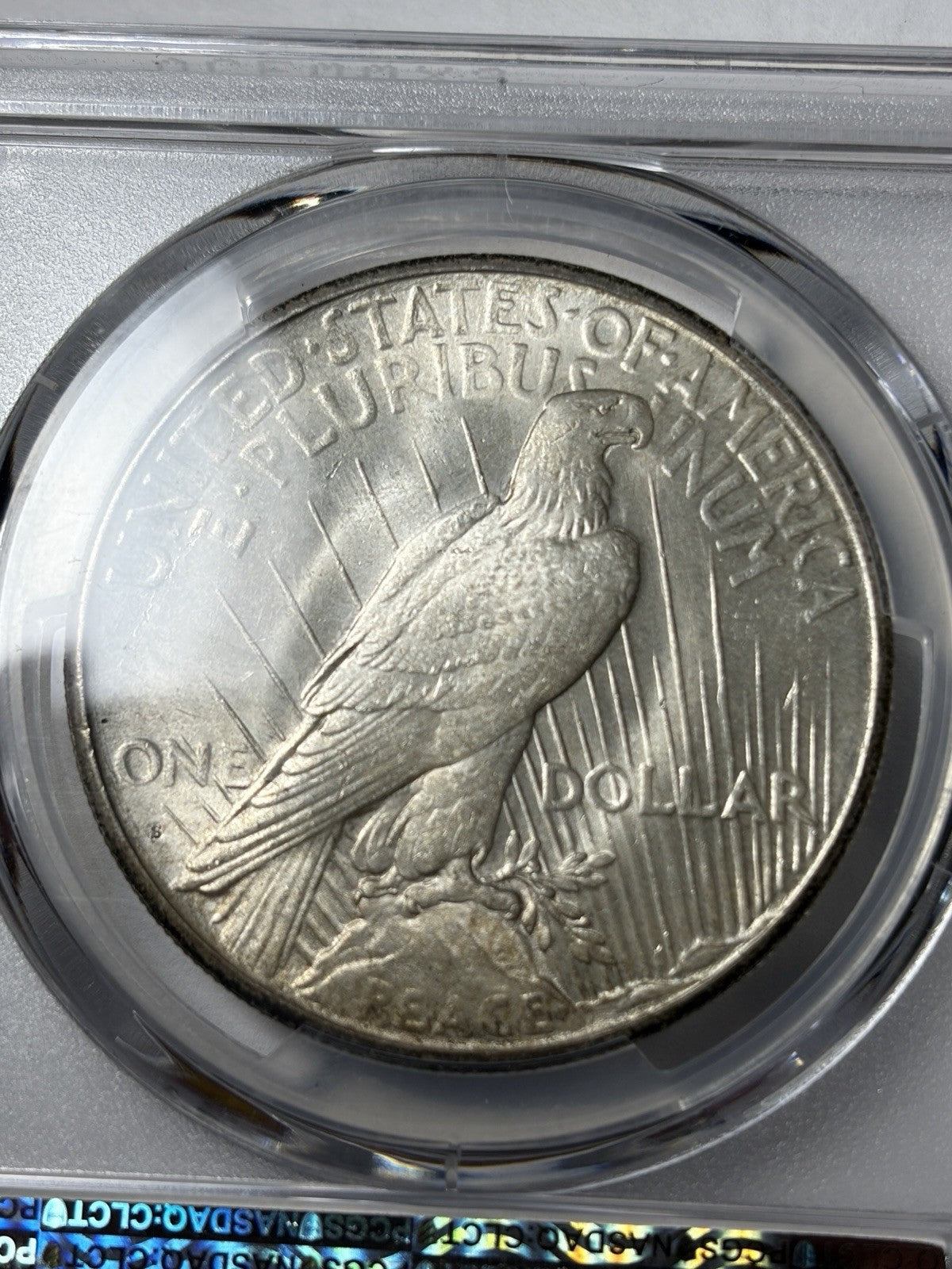 1925-S PCGS MS64 Peace Silver Dollar 