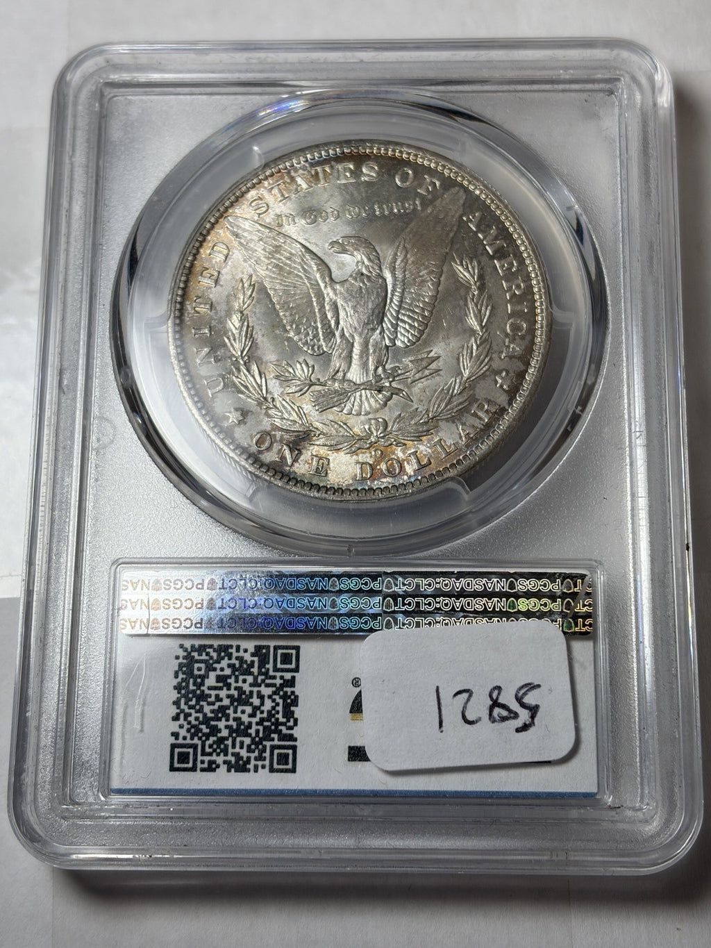 1890-O PCGS MS65 Morgan Silver Dollar Toned