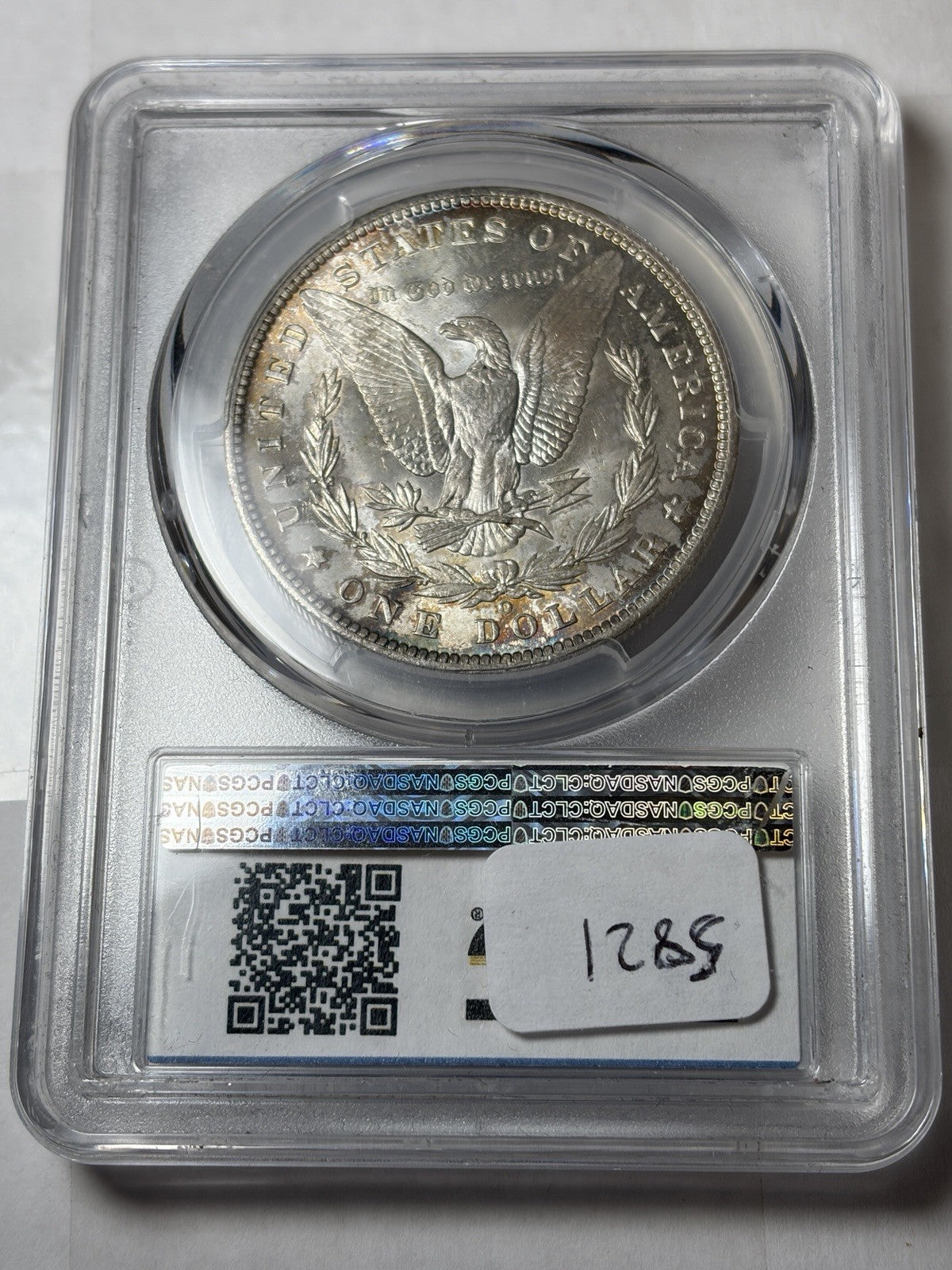 1890-O PCGS MS65 Morgan Silver Dollar Toned