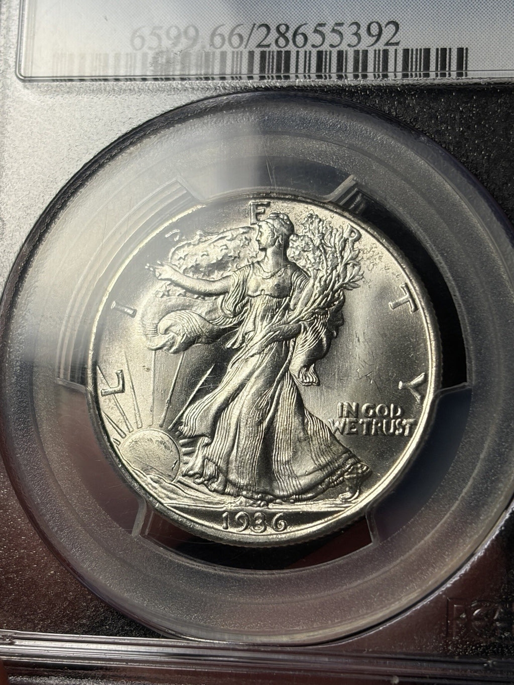1936-D PCGS MS66 Walking Liberty Half Dollar