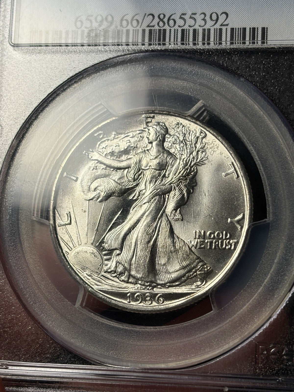 1936-D PCGS MS66 Walking Liberty Half Dollar