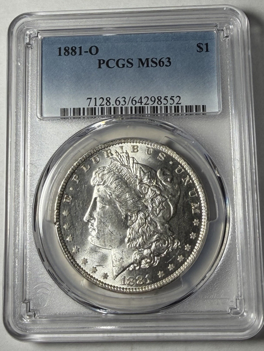 1881-O PCGS MS63 Morgan Silver Dollar