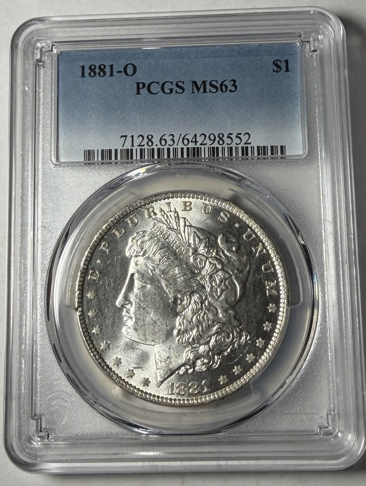 1881-O PCGS MS63 Morgan Silver Dollar
