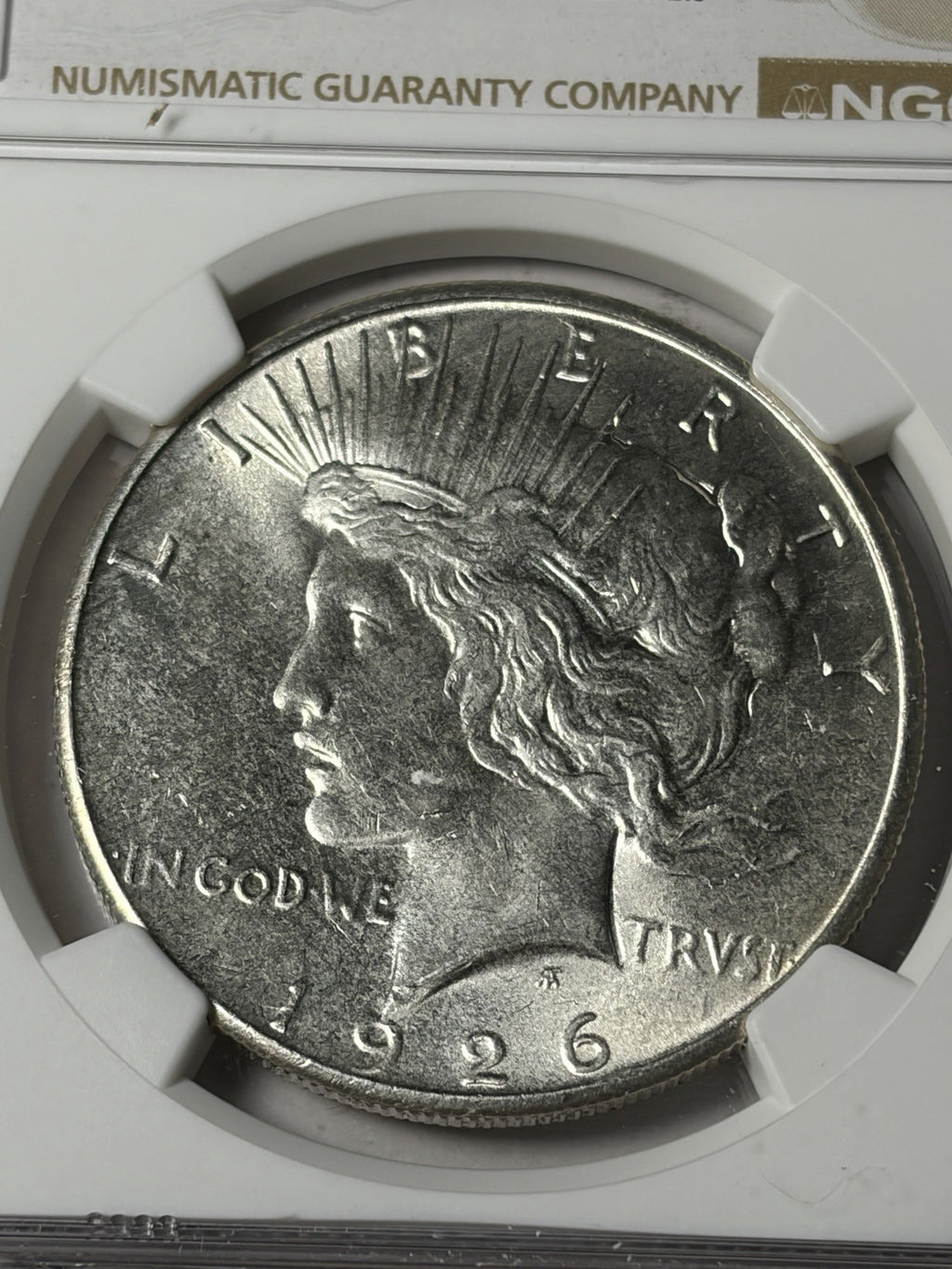 1926 NGC MS63 Peace Silver Dollar