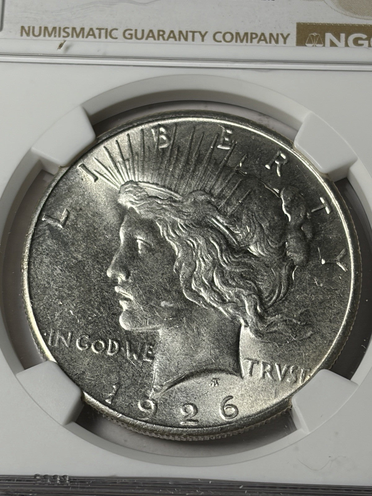 1926 NGC MS63 Peace Silver Dollar