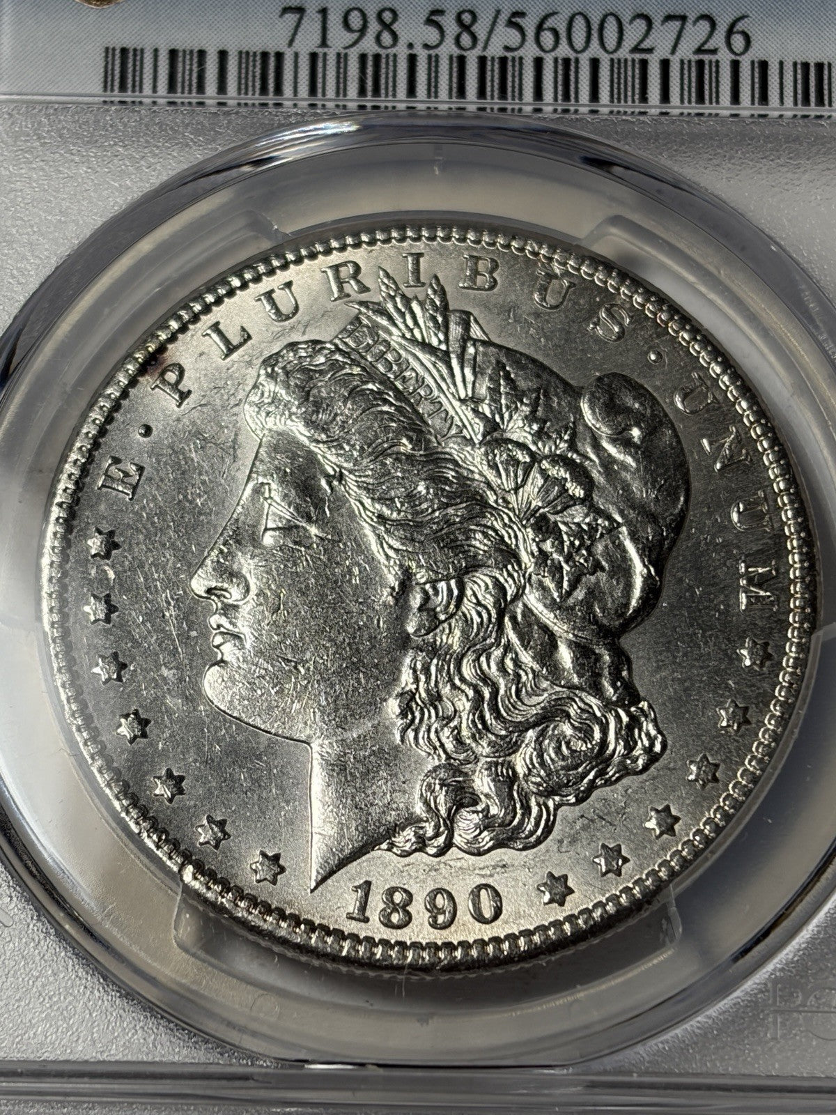 1890-CC PCGS AU58 Morgan Silver Dollar