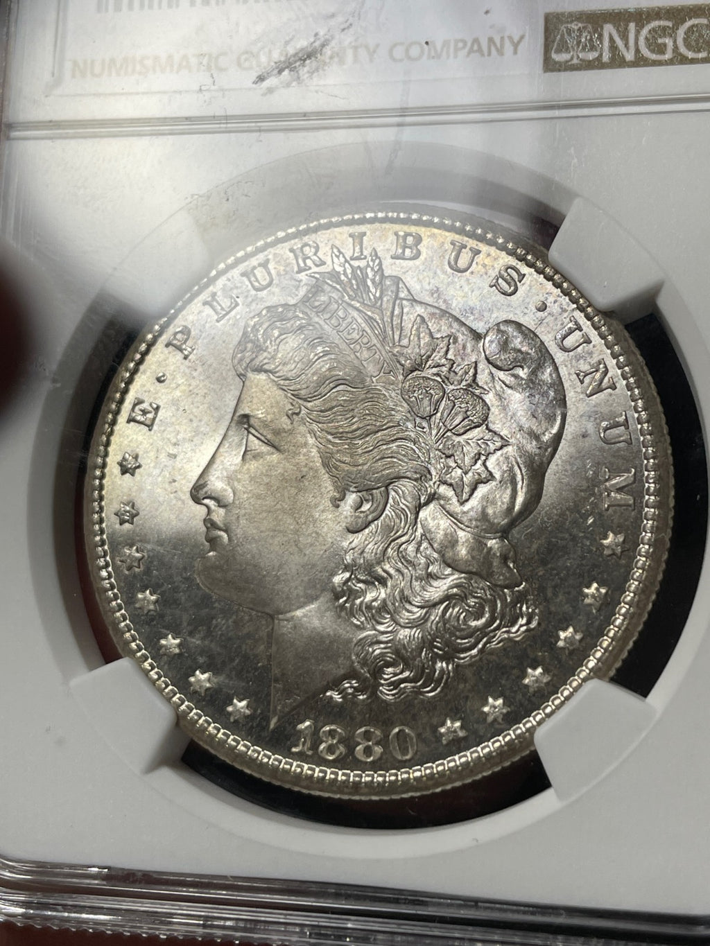 1880-S NGC MS67 Morgan Silver Dollar Superb Gem BU