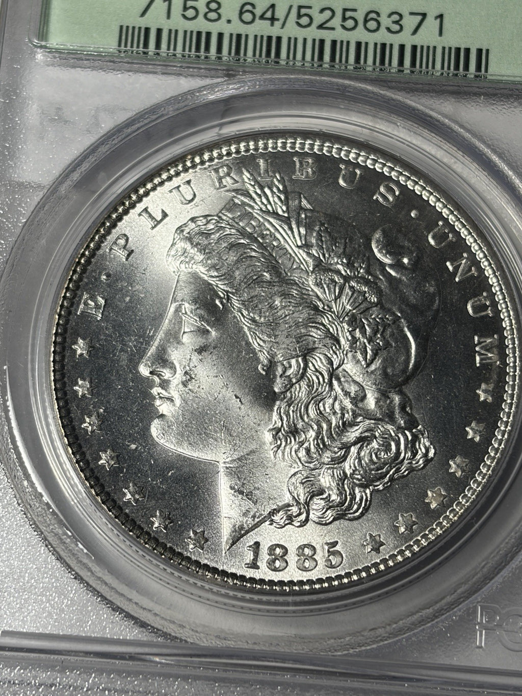 1885 PCGS MS64 Morgan Silver Dollar OGH Old Holder
