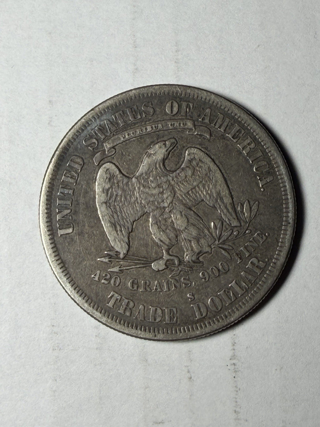 1877-S Trade Silver Dollar