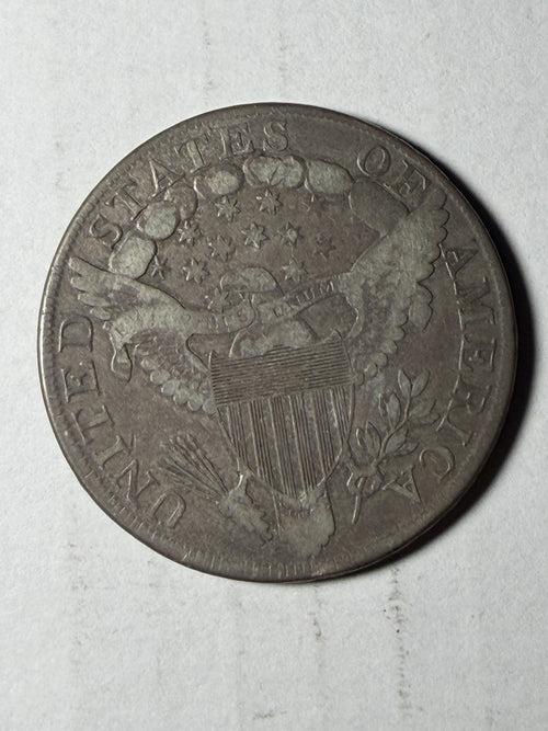 1799 Drapped Bust Dollar 8x5 Stars READ