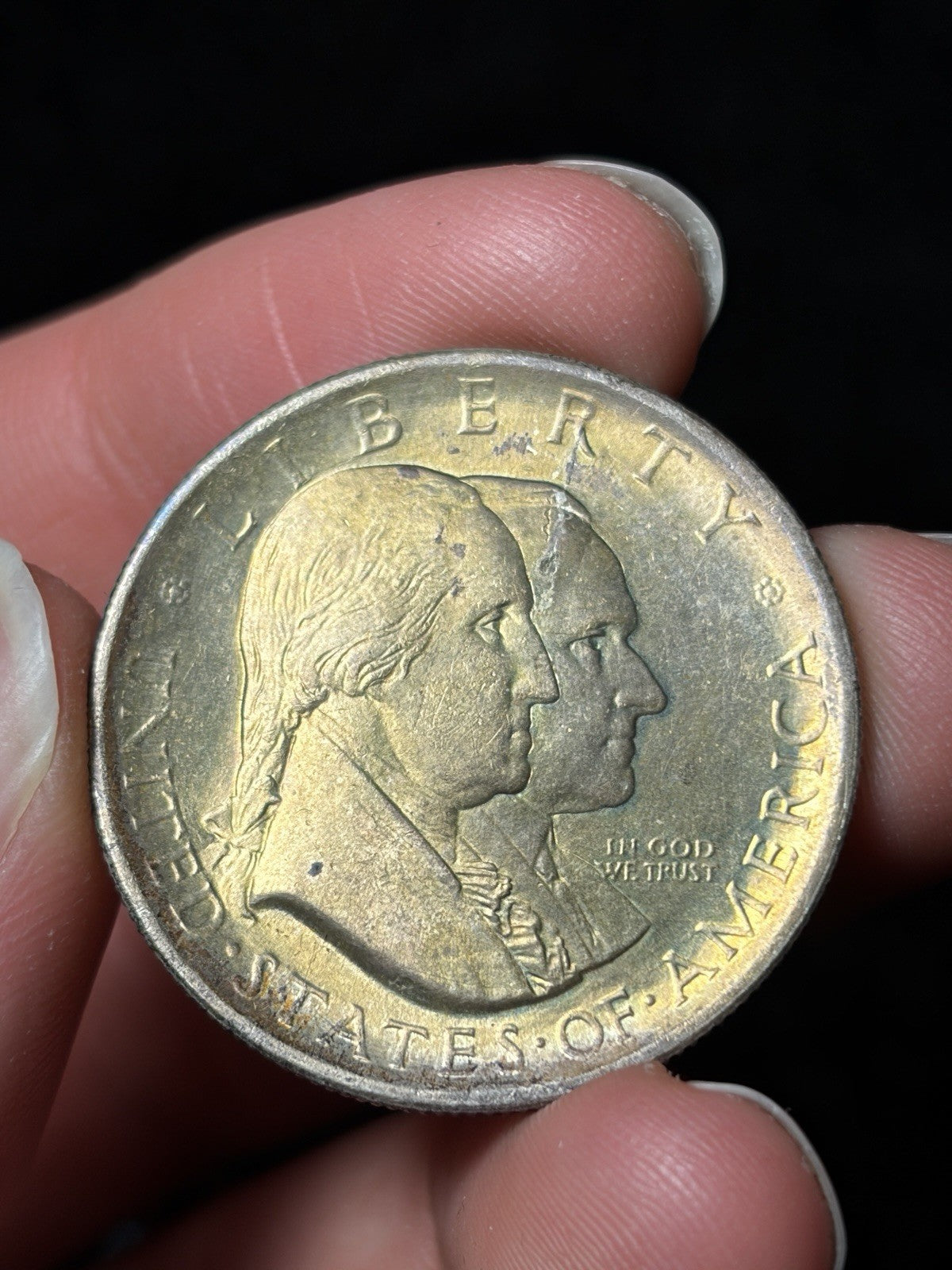 1926 Sesquicentennial Commemorative Half Dollar Toned