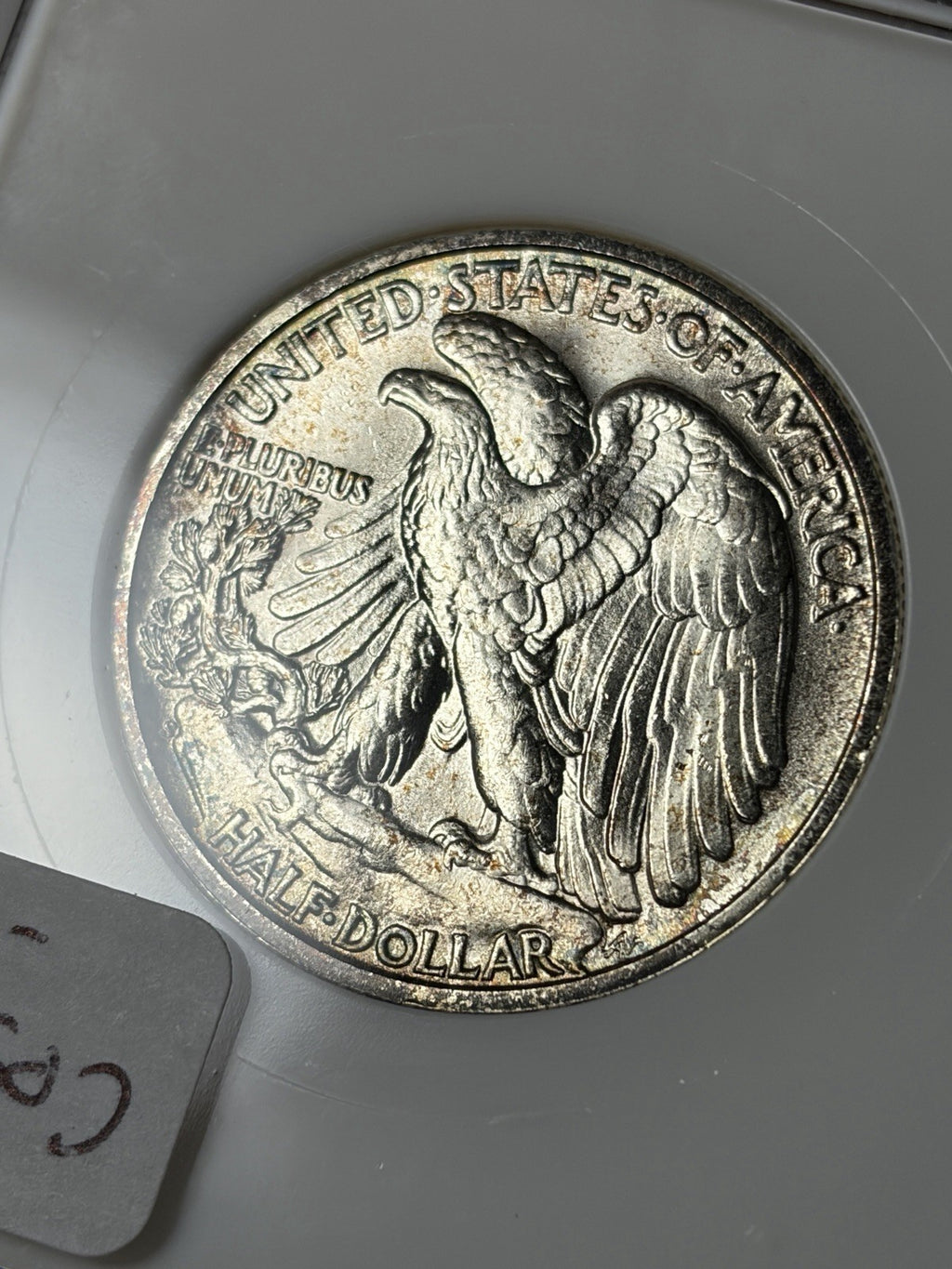 1946-S NGC MS64 CAC Walking Liberty Half Dollar Old Holder Fatty