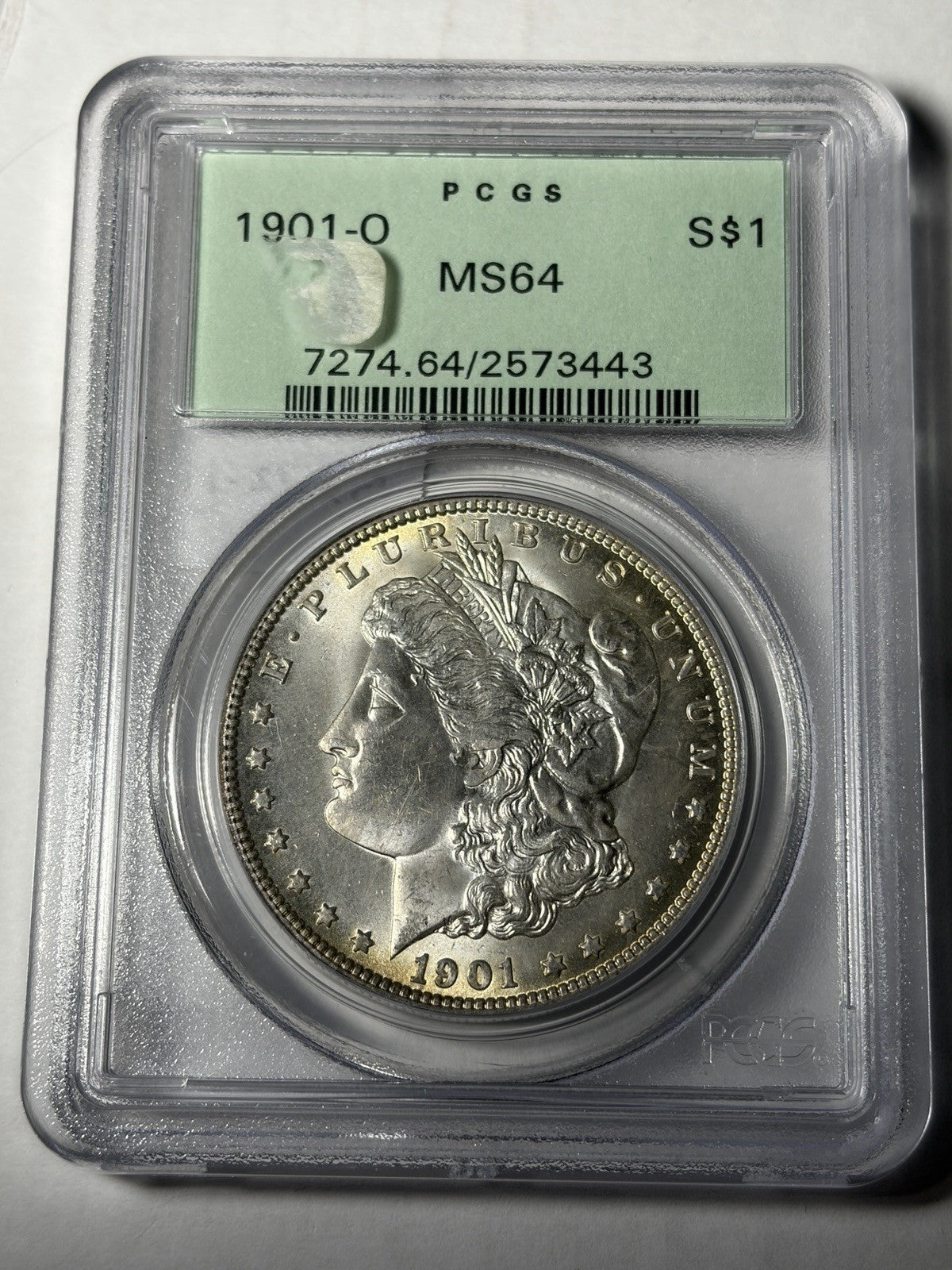 1901-O PCGS MS64 Morgan Silver Dollar OGH Old Holder