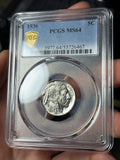1936 PCGS MS64 Buffalo Nickel
