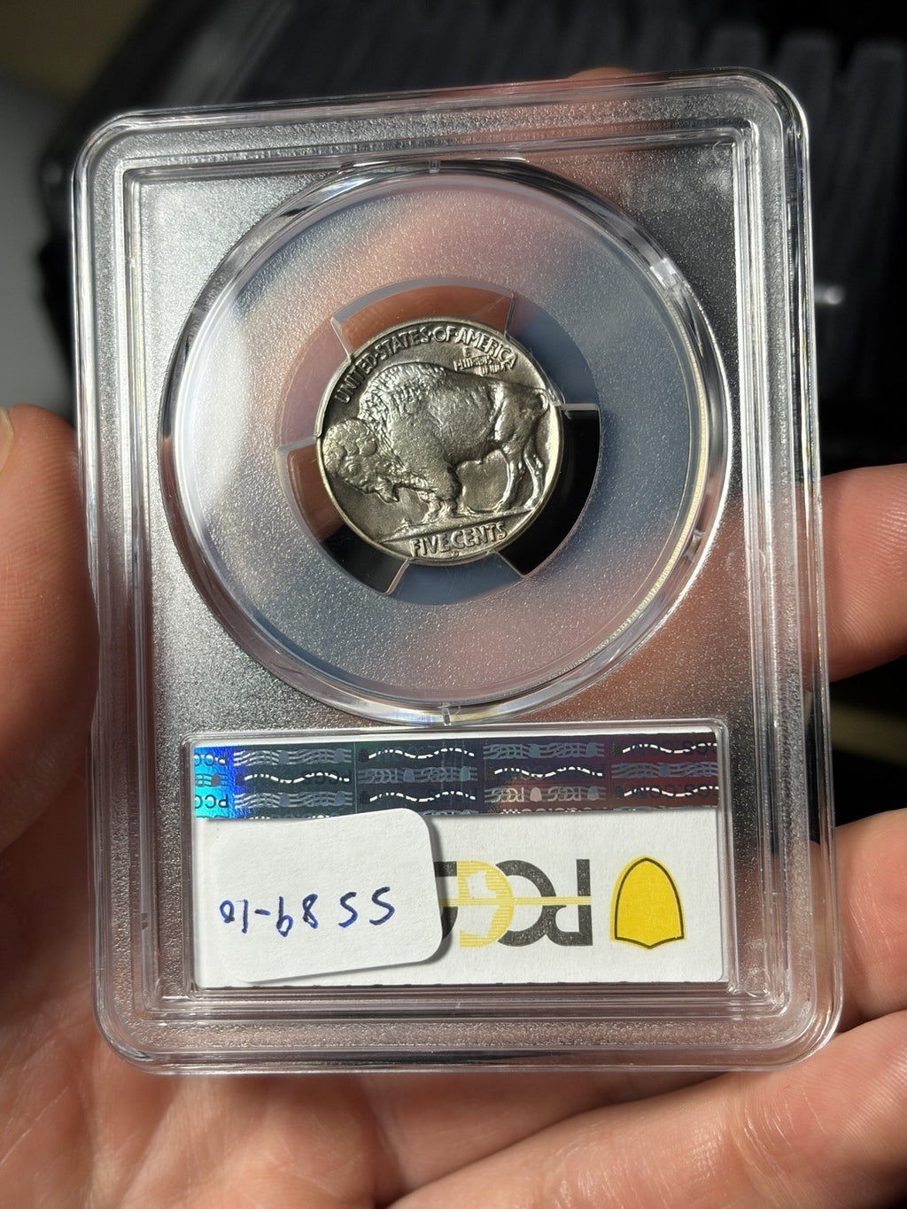 1935-D PCGS MS64 Buffalo Nickel Toned