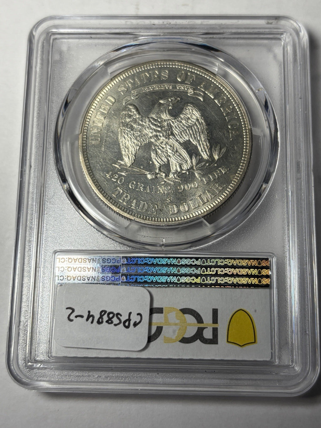 1878-S PCGS MS62 Trade Silver Dollar