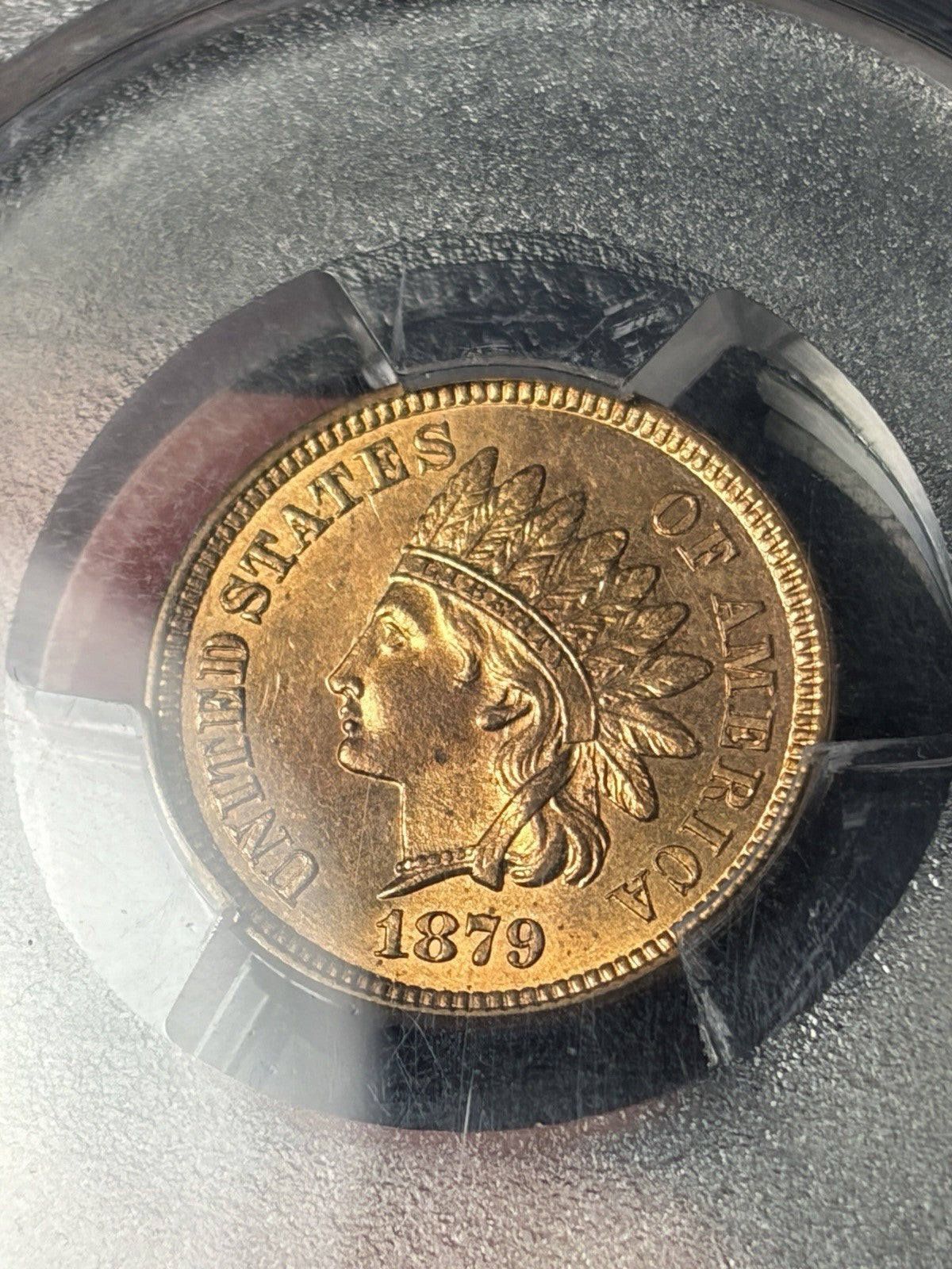 1879 PCGS MS64 RD Indian Head Cent