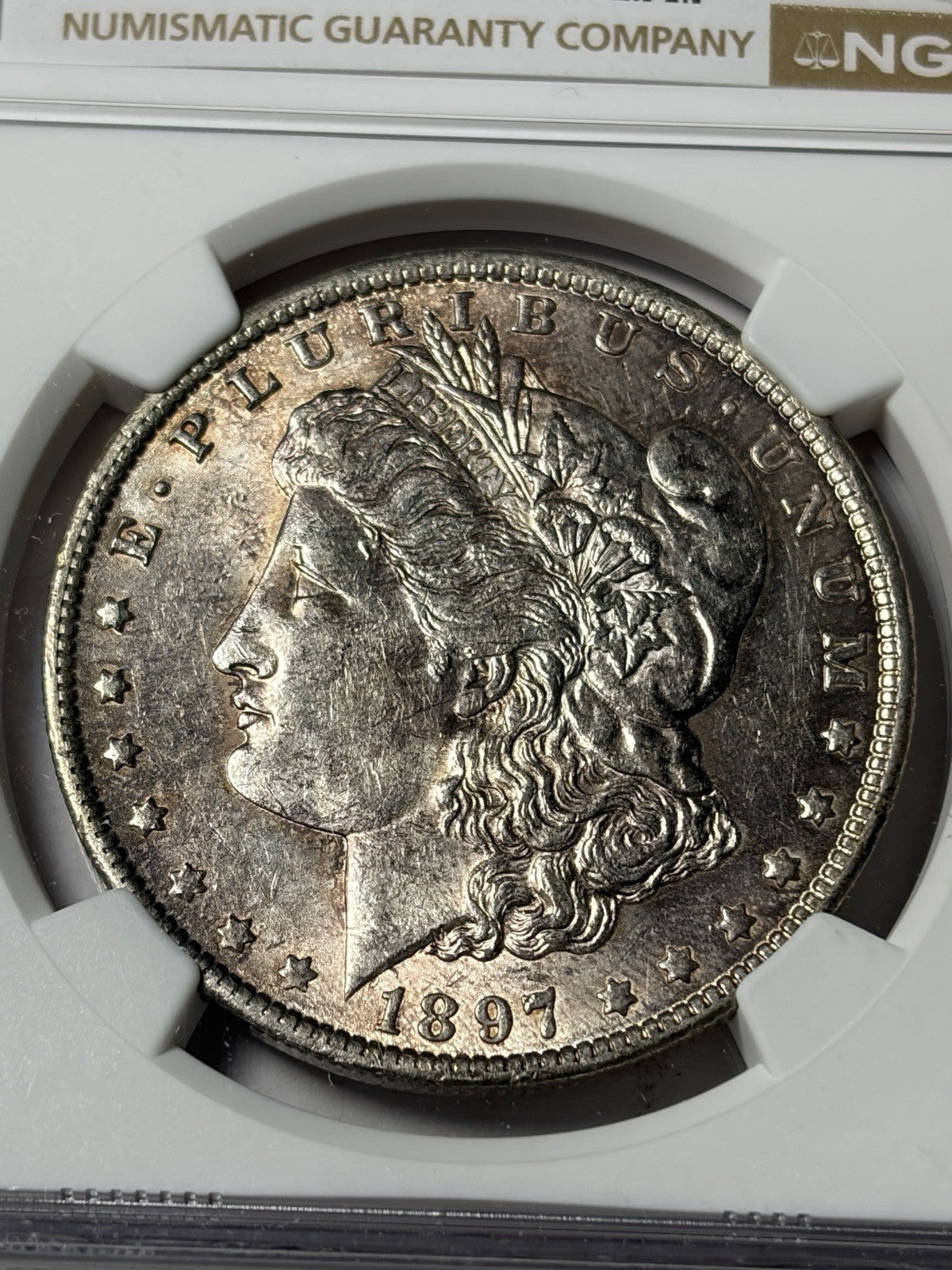 1897-O NGC AU58 Morgan Silver Dollar