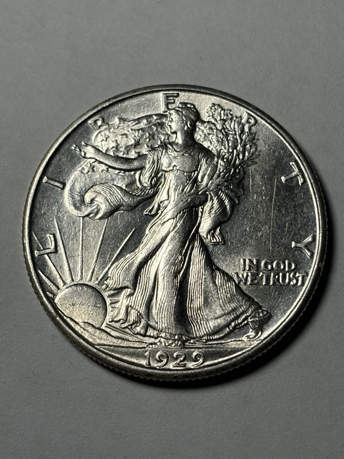 1929-D Walking Liberty Half Dollar