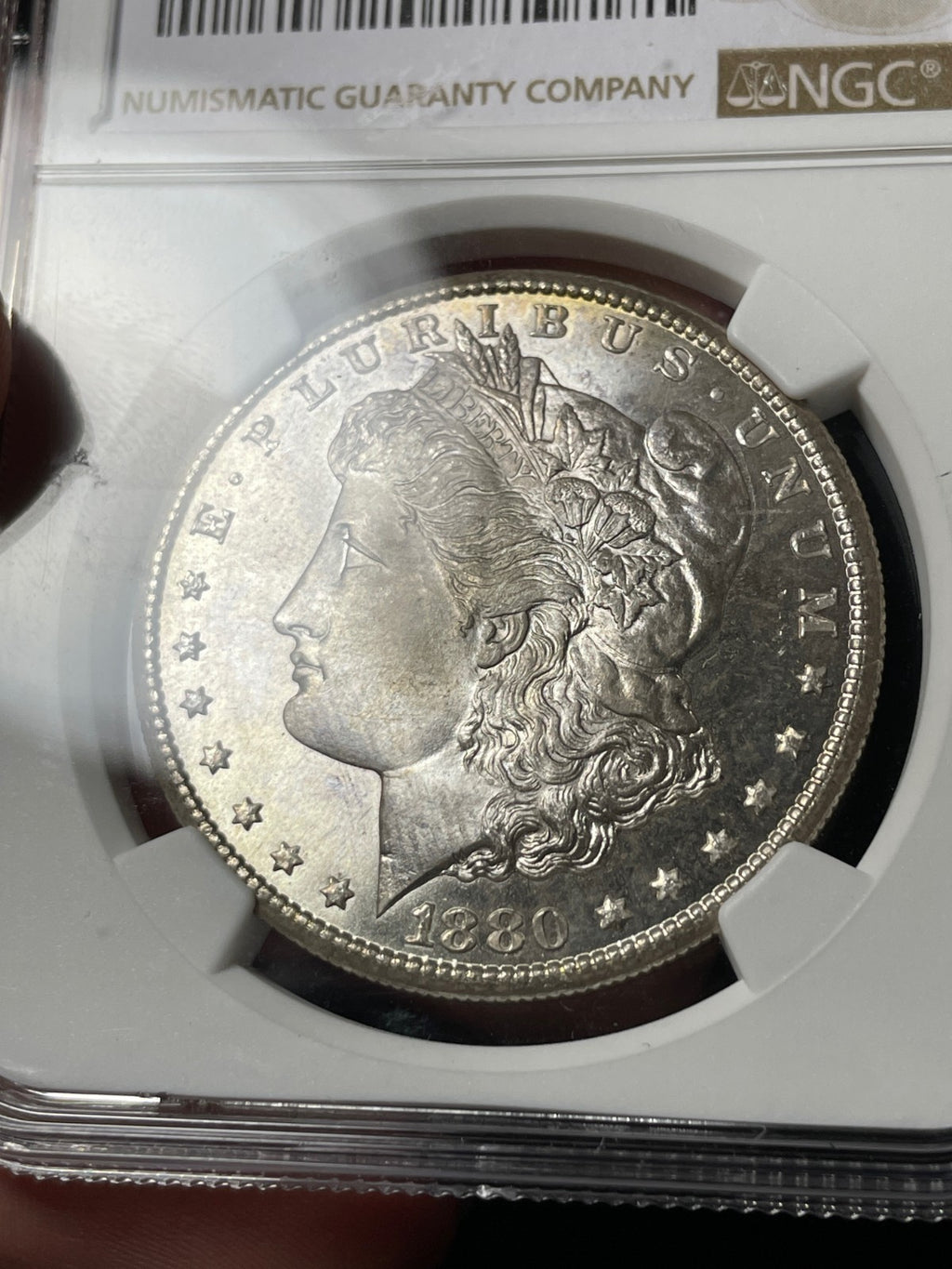 1880-S NGC MS67 Morgan Silver Dollar Superb Gem BU