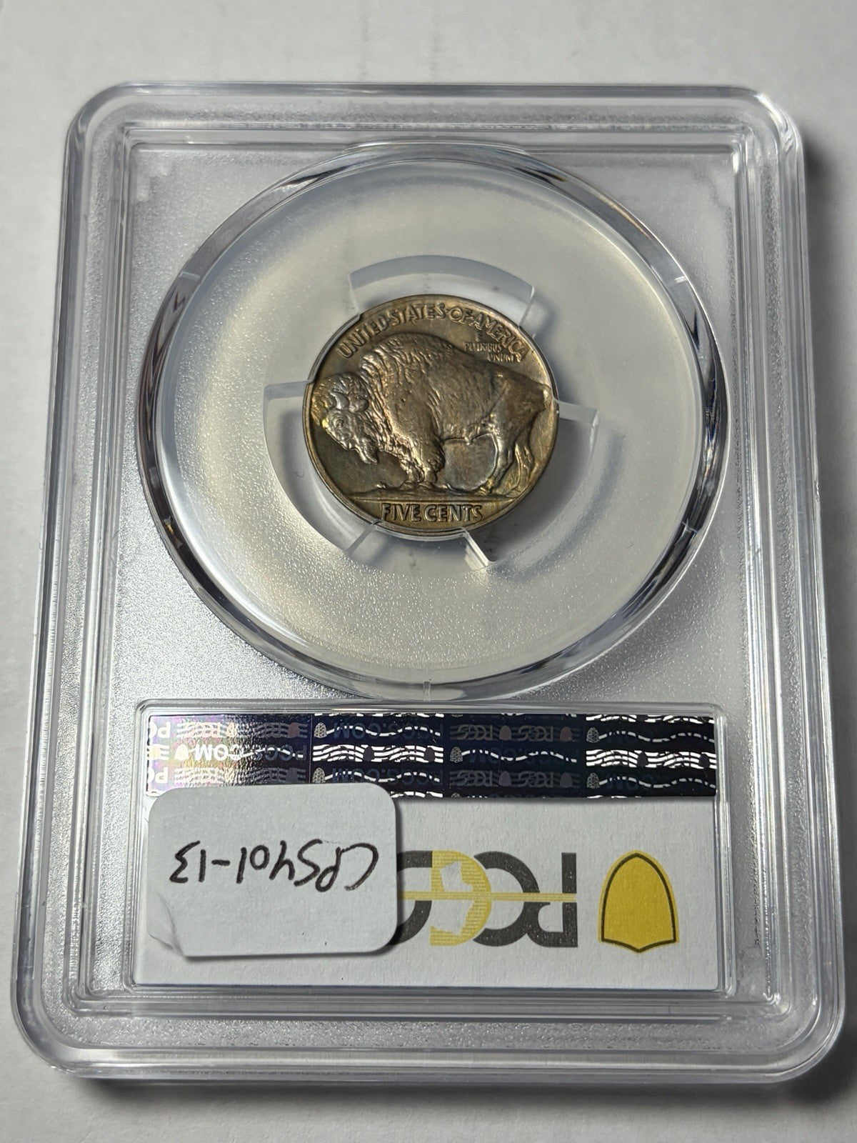 1919 PCGS MS64 Buffalo Nickel Toned