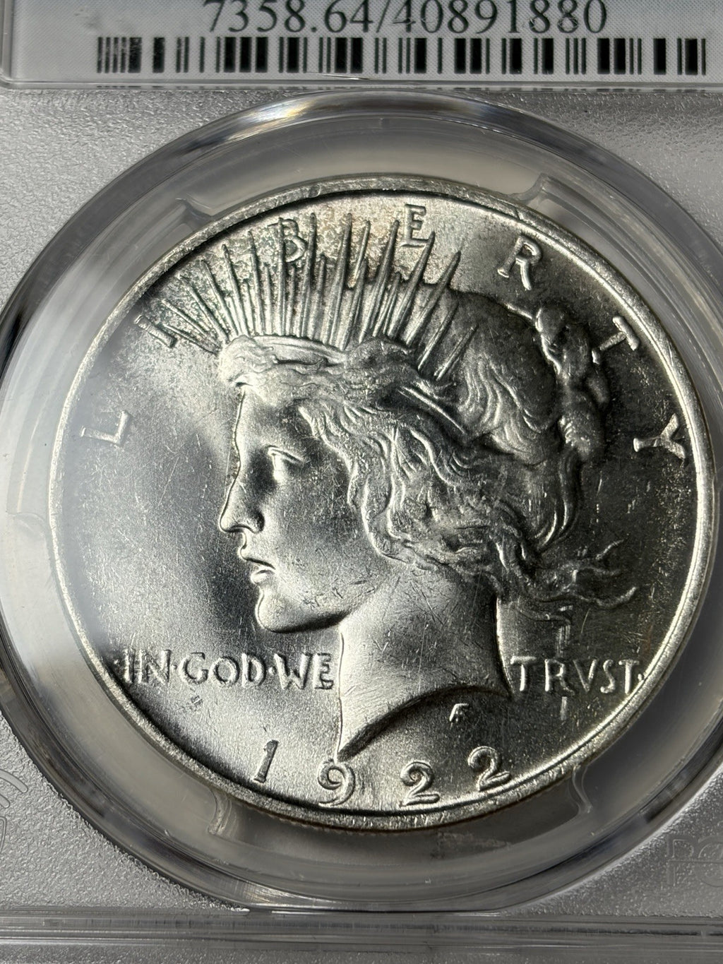 1922-D PCGS MS64 Peace Silver Dollar
