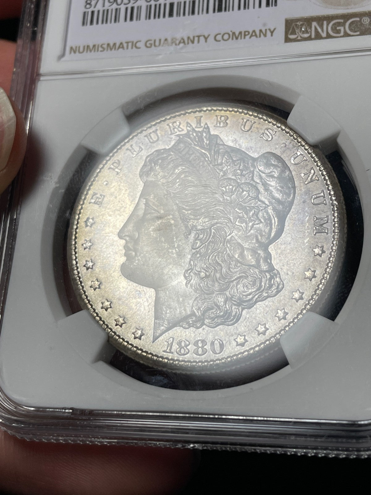 1880-S NGC MS67 Morgan Silver Dollar Superb Gem BU