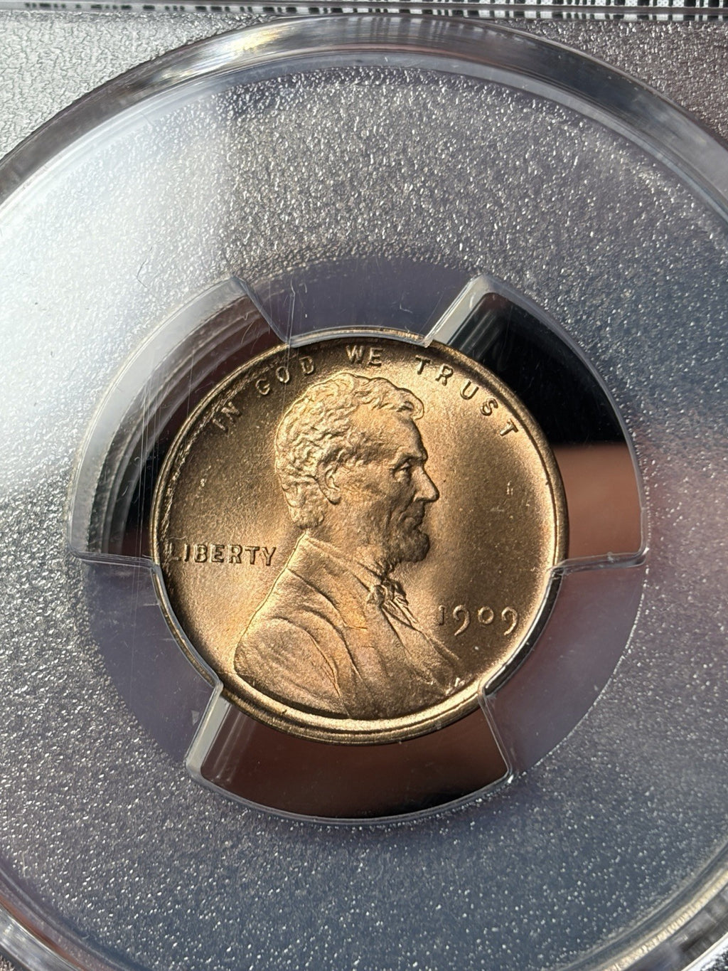 1909 VDB PCGS MS66 RD CAC Lincoln Wheat Cent Nice Coin