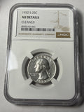 1932-S NGC AU Details Washington Silver Quarter Key Date
