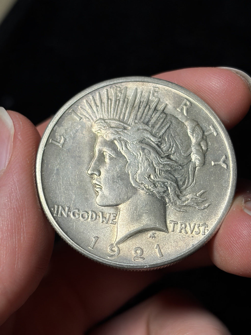 1921 Peace Silver Dollar
