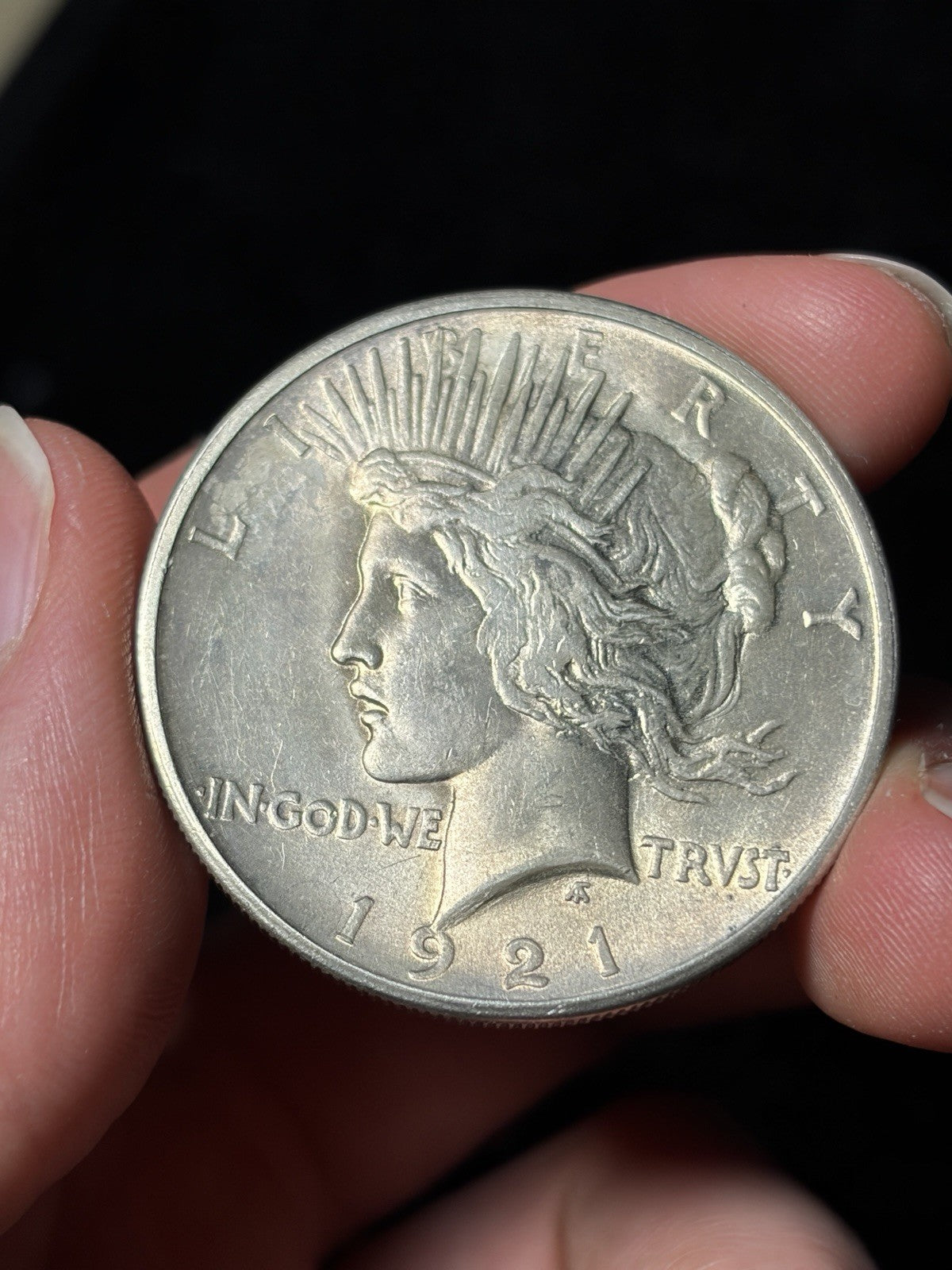 1921 Peace Silver Dollar