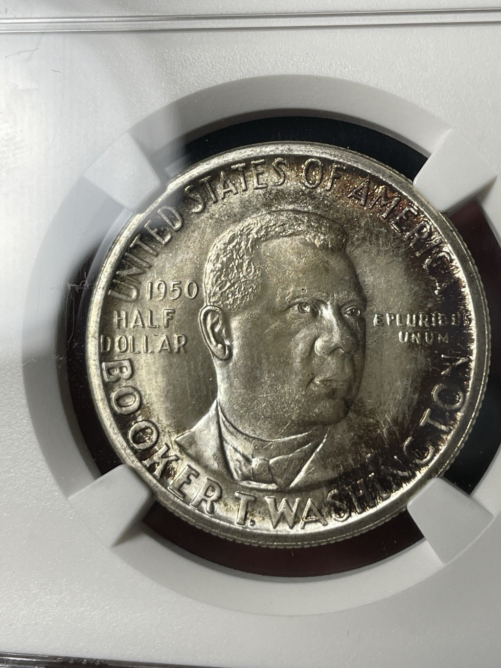 1950-S NGC MS67 Booker T Washington BTW Commemorative Half Dollar