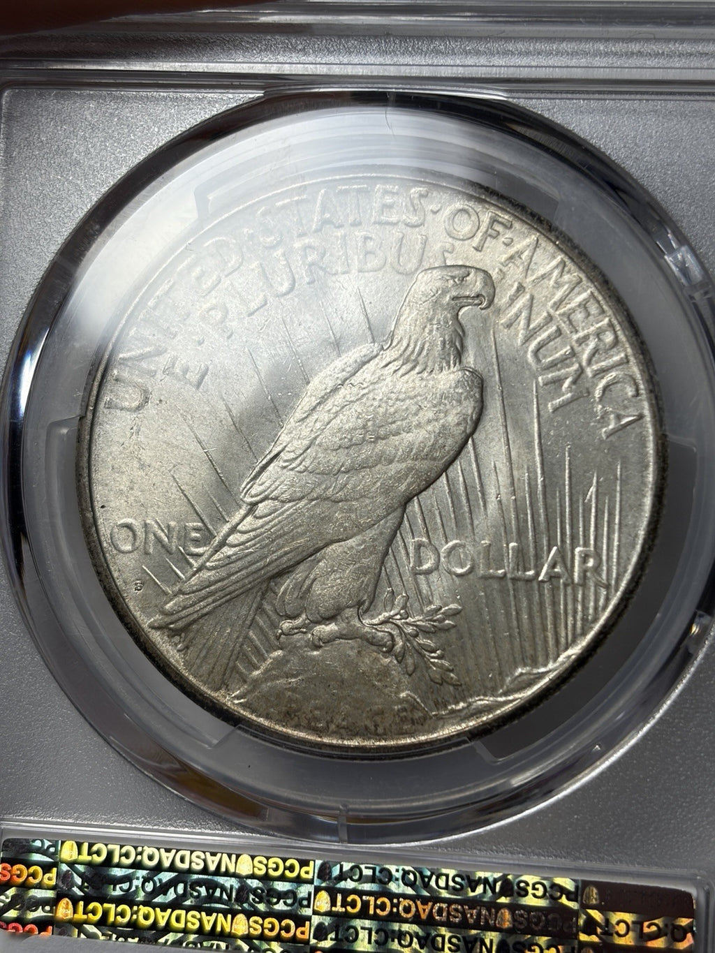 1925-S PCGS MS64 Peace Silver Dollar 