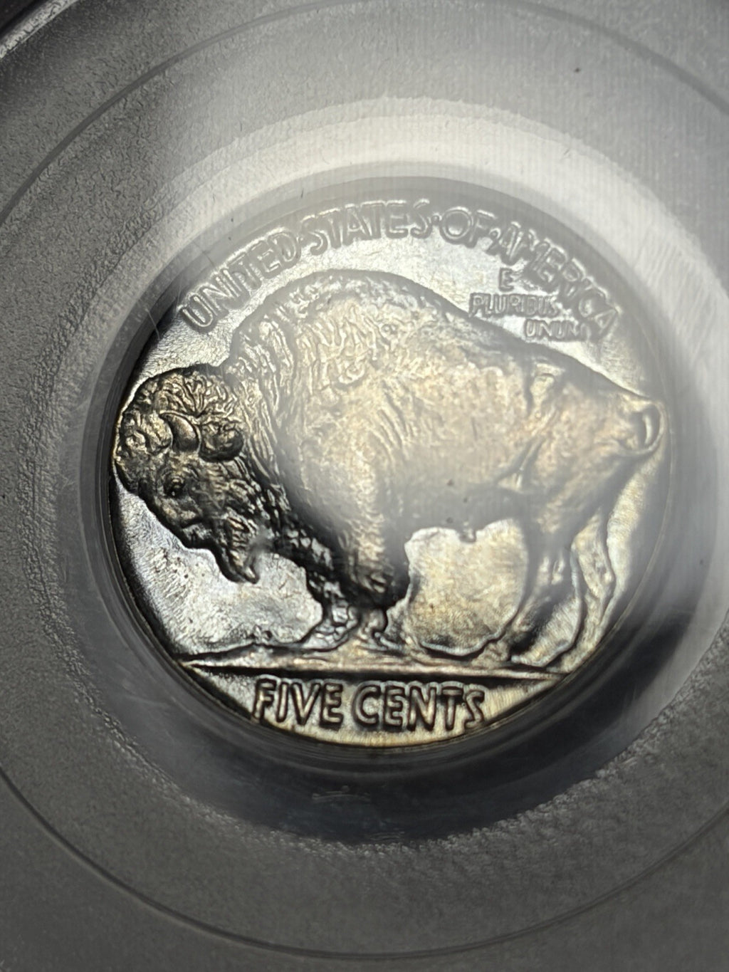 1937 PCGS MS66 GOLD CAC Buffalo Nickel Old Holder