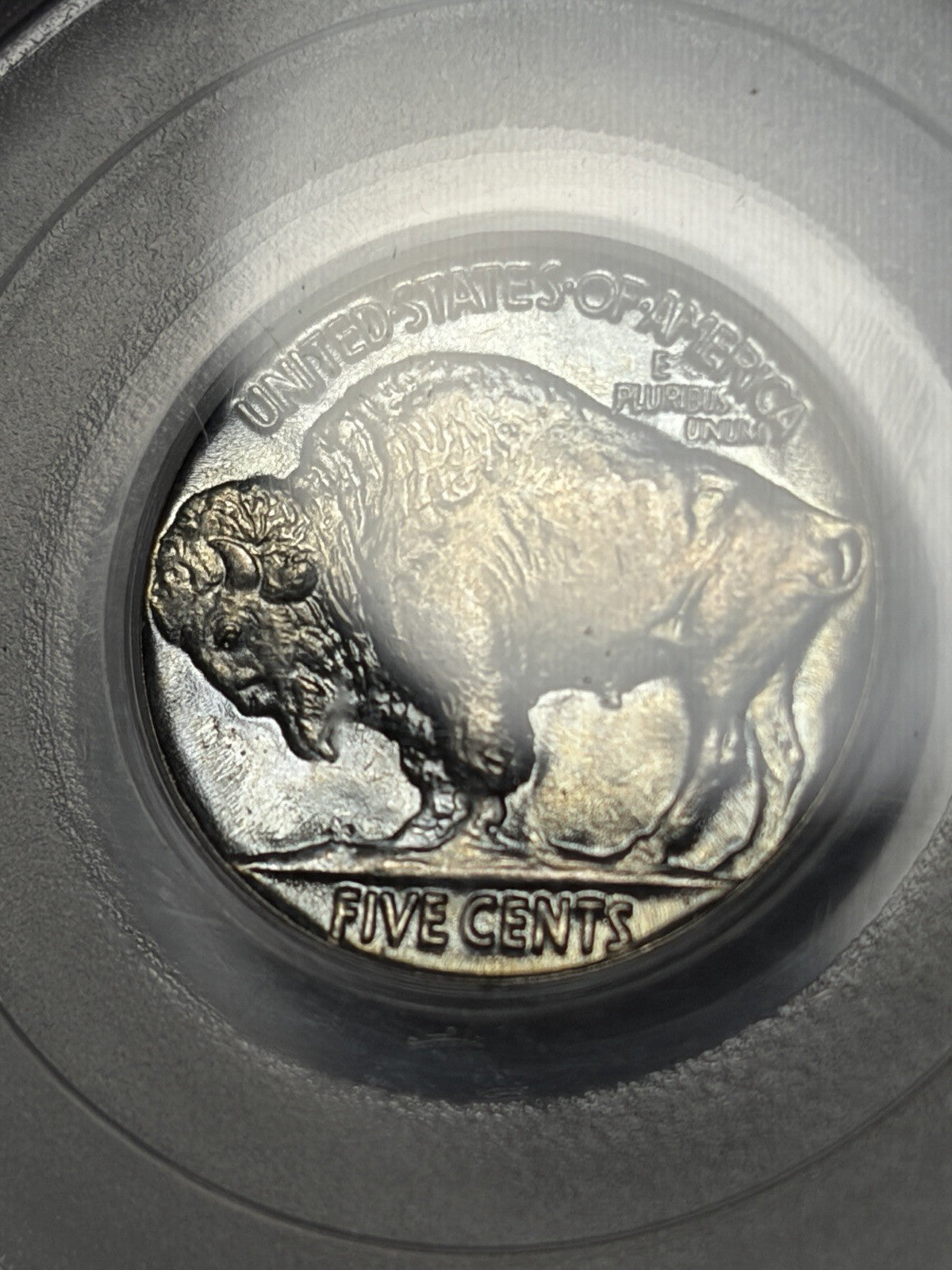 1937 PCGS MS66 GOLD CAC Buffalo Nickel Old Holder