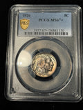 1926 PCGS MS67+ Buffalo Nickel Toned Registry Grade