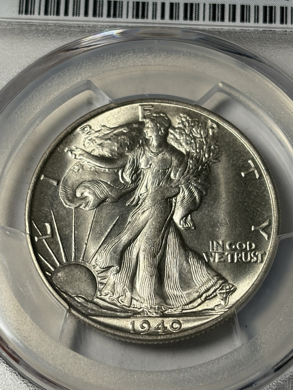 1940-S PCGS MS66+ Walking Liberty Half Dollar